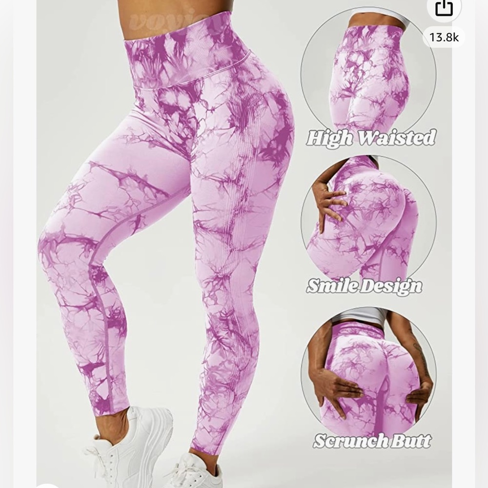 Never Worn VoyJoy Scrunch leggings
